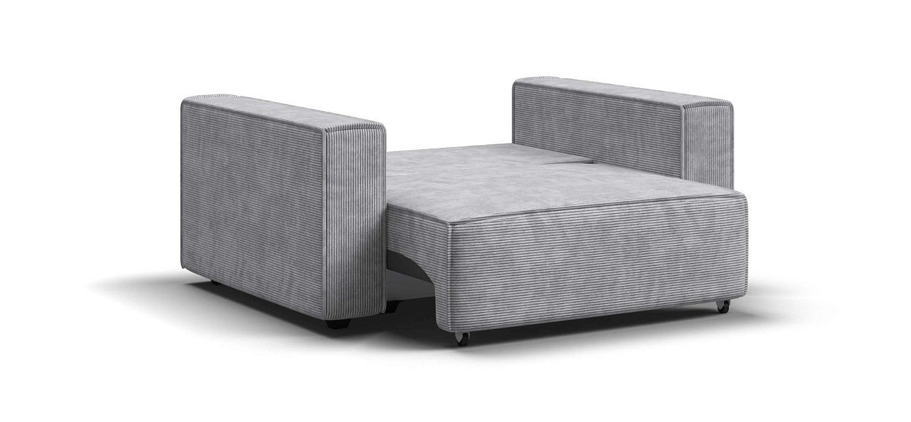 Кресло Босс Софт Модуль Вельвет Корд серый