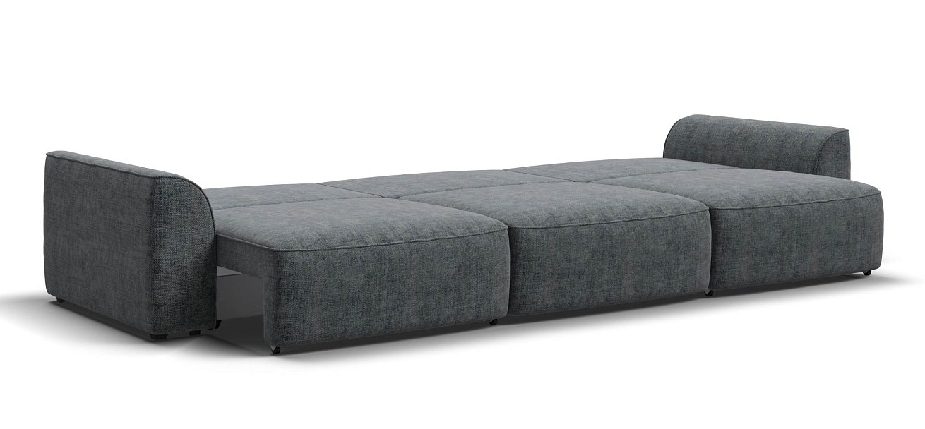 Диван Кинг Макс Шенилл Смарт серый