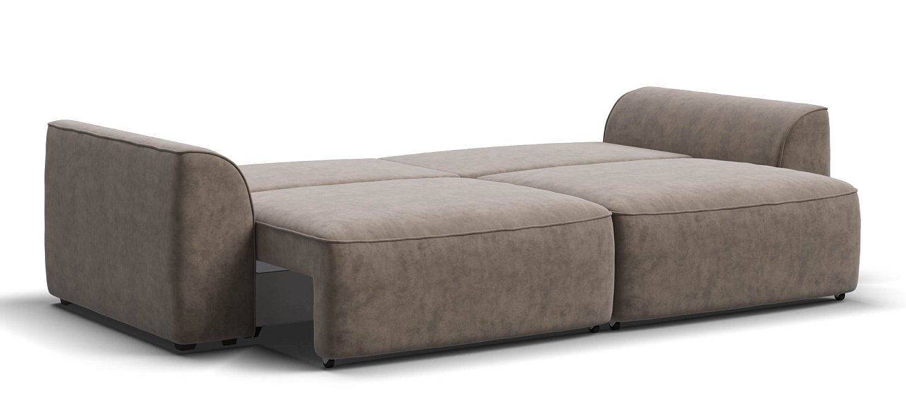 Диван Кинг велюр Роял тауп