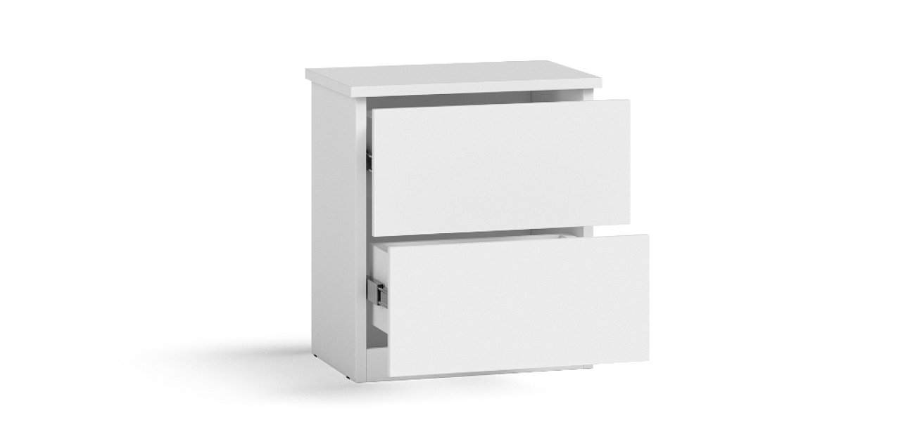 Тумба Симпл Белый снег