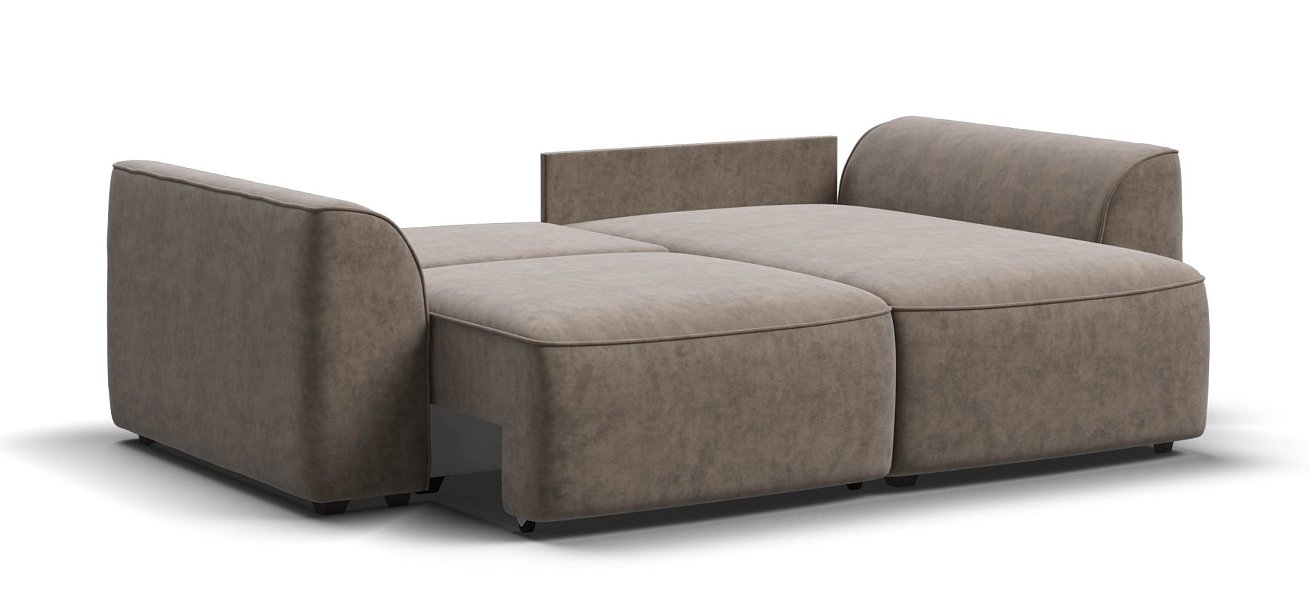 Угловой диван Кинг Модуль велюр Роял тауп