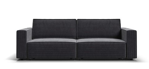Диван Босс Софт Модуль Вельвет Корд графит 1