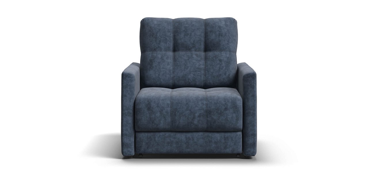 Босс Лофт кресло-кровать велюр Роял синий