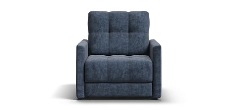 Босс Лофт кресло-кровать велюр Роял синий 1