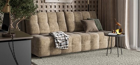 Диван Босс Мини велюр Роял тауп 2