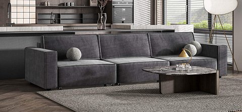 Босс Софт Модуль подлокотник 2 шт. Вельвет Корд графит 2