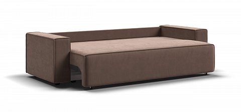 Диван Норд велюр Монолит мокко 3