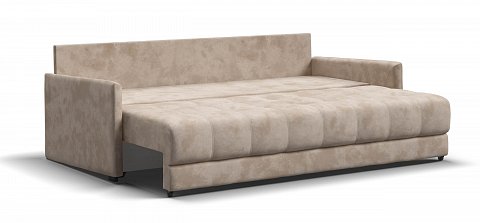 Диван Босс Лофт велюр Алькантара пепел 3