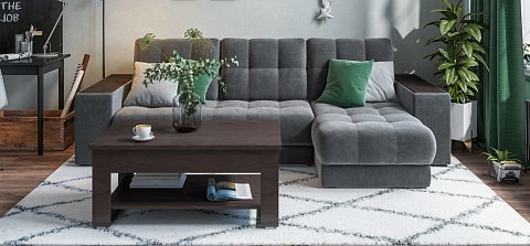 Стол журнальный Люкс Венге 2