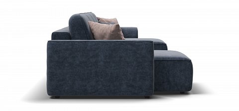 П-образный диван Кинг Модуль велюр Роял синий 3