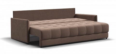 Диван Босс Лофт велюр Монолит мокко 3
