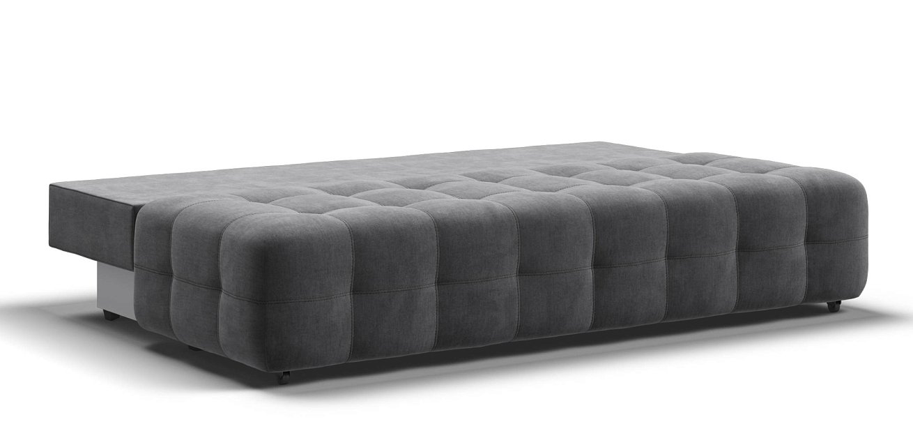 Диван Босс Мини велюр Монолит серый