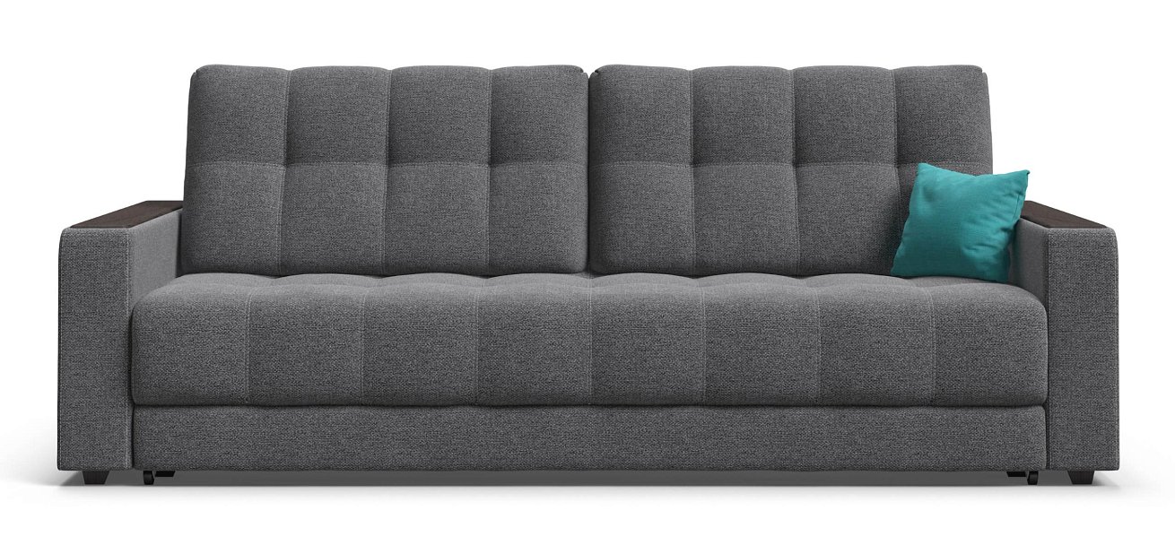 Диван Босс Рогожка Мальмо серый