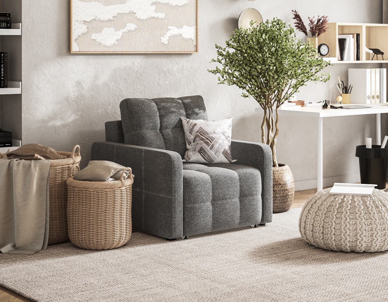 Самостоятельный предмет интерьера или отличное дополнение к серии диванов DANDY