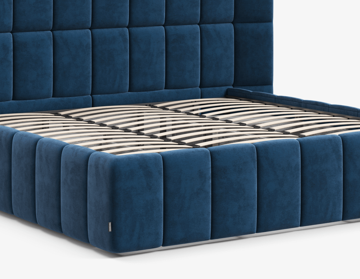 Трехрядное основание: усиленное ортопедическое основание из березовых ламелей позволит насладиться вам полноценным и здоровым сном.