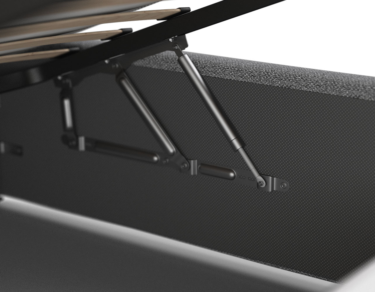 Анатомическое основание. SpaceLift: Газовые лифты из авиационного алюминия