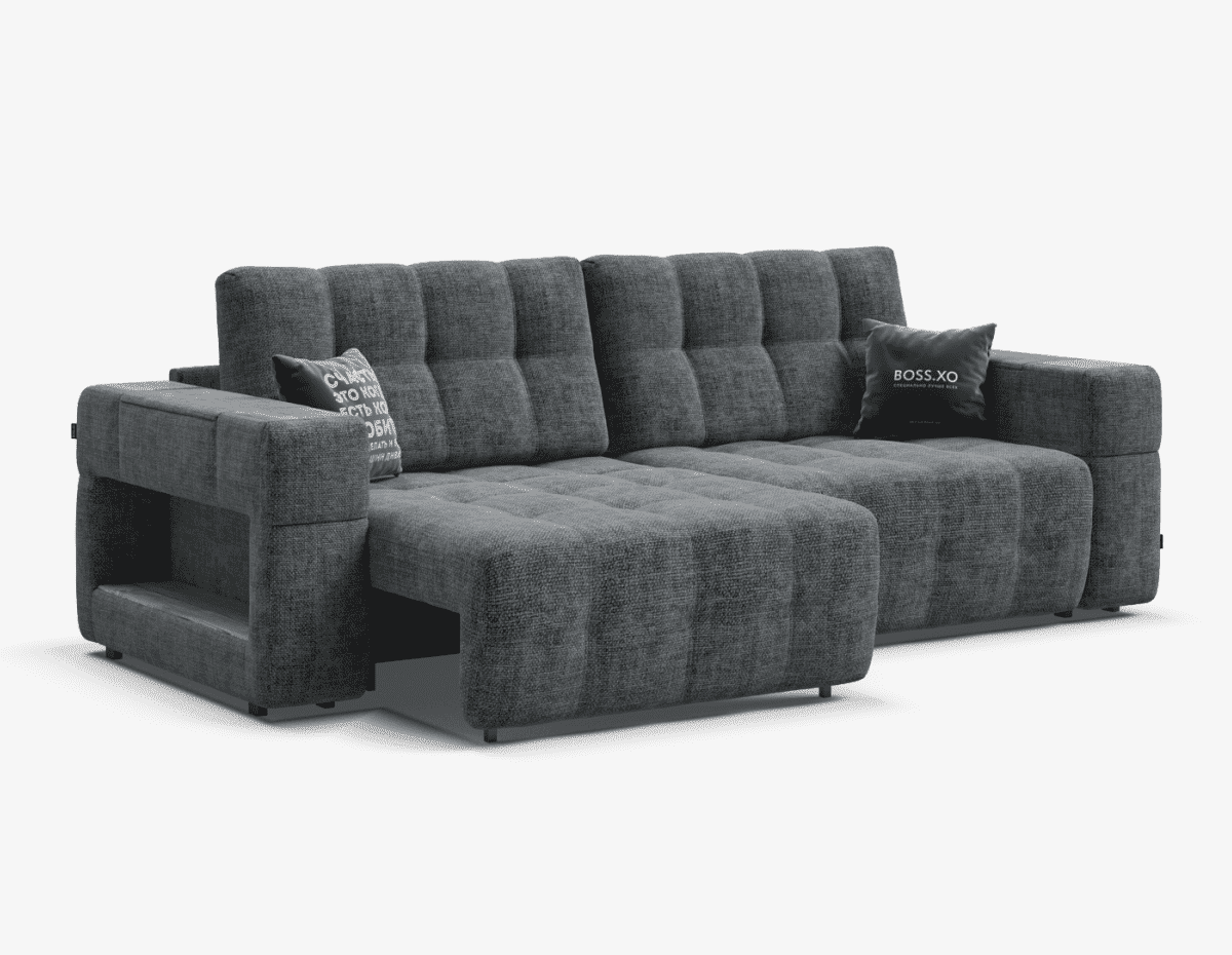 Прямой и угловой диван одновременно.