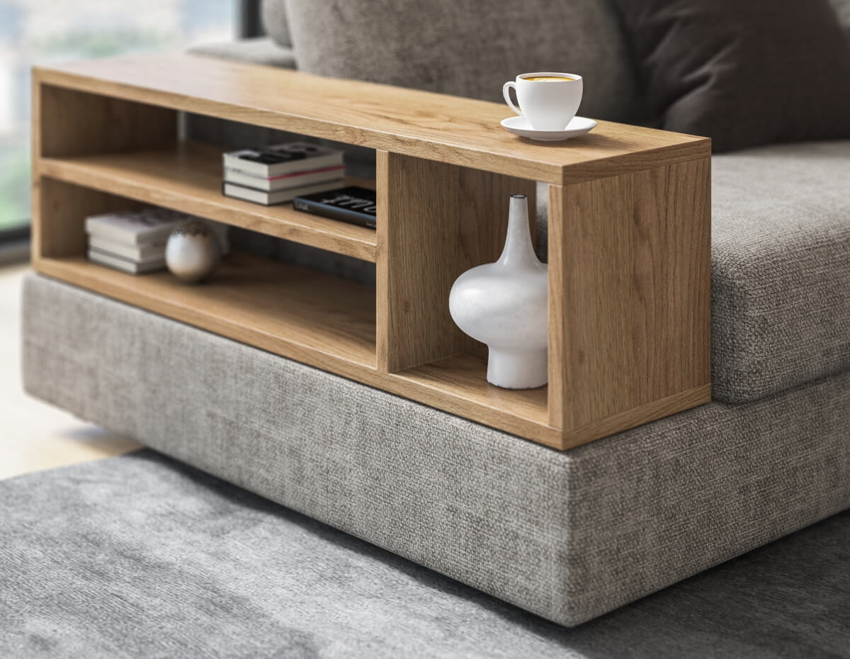 Универсальная база BOSS Base позволит легко установить мягкий или функциональный стол-подлокотник.