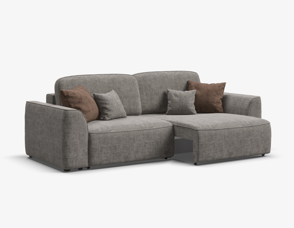 Уникальный диван 3-в-1: прямой, левый угол, правый угол.