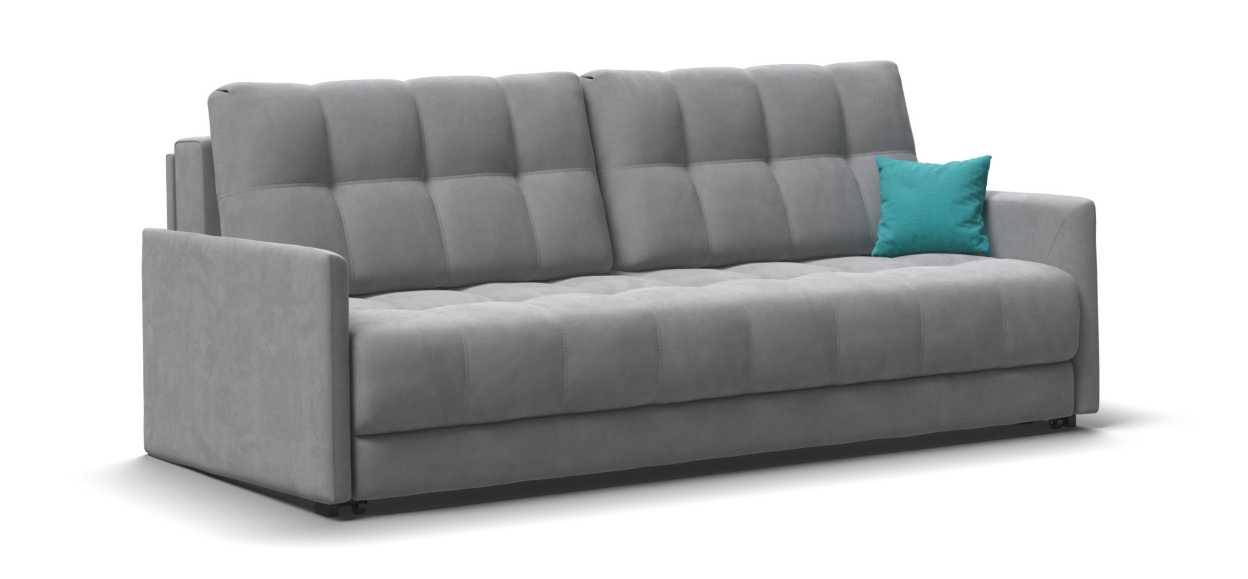 Диван Босс Лофт велюр Монолит сталь