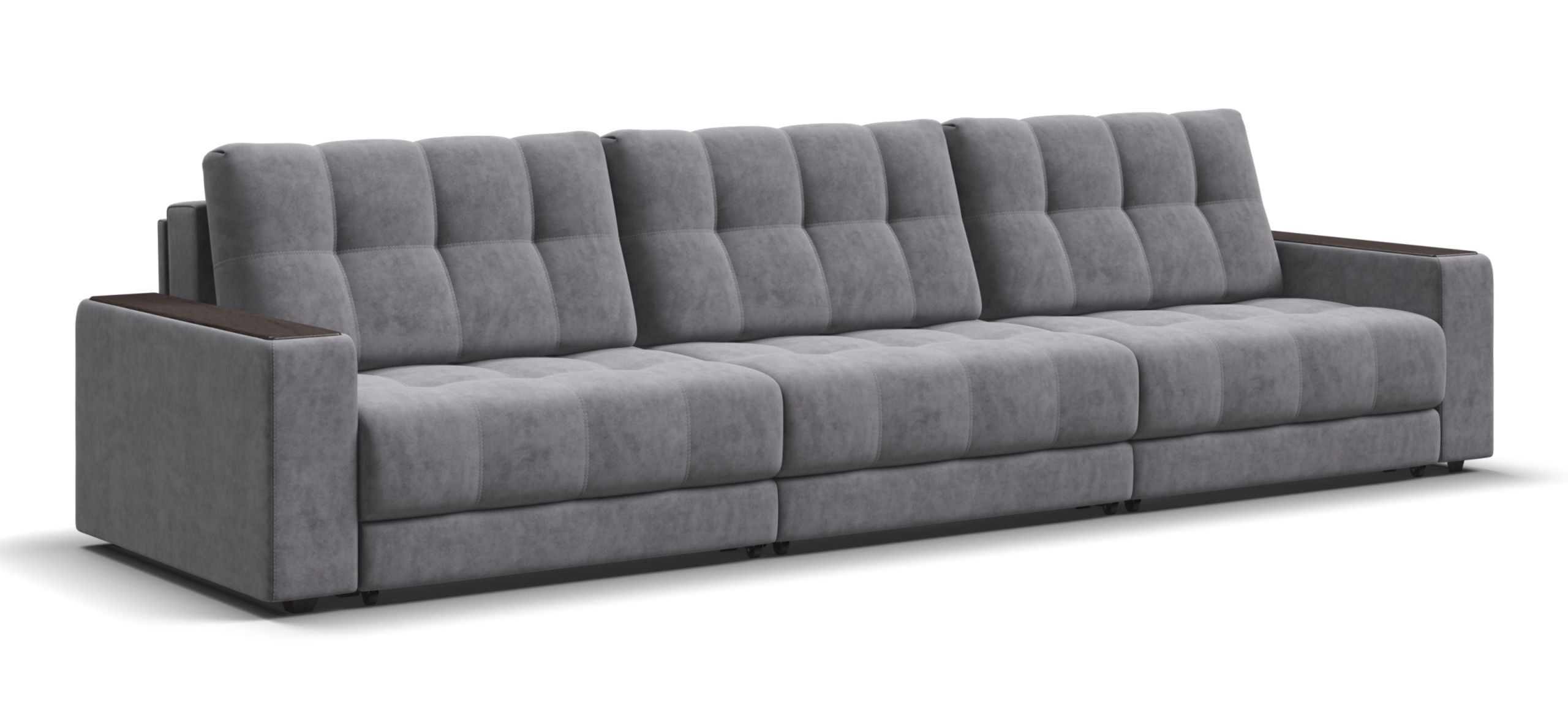 Диван Босс Гранд велюр Роял агат