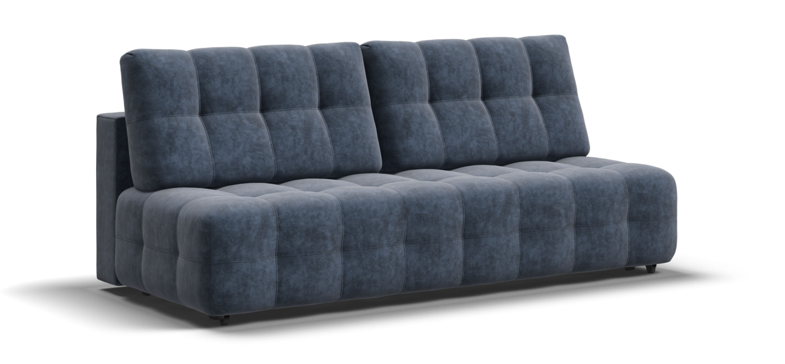 Диван Босс Мини велюр Роял синий