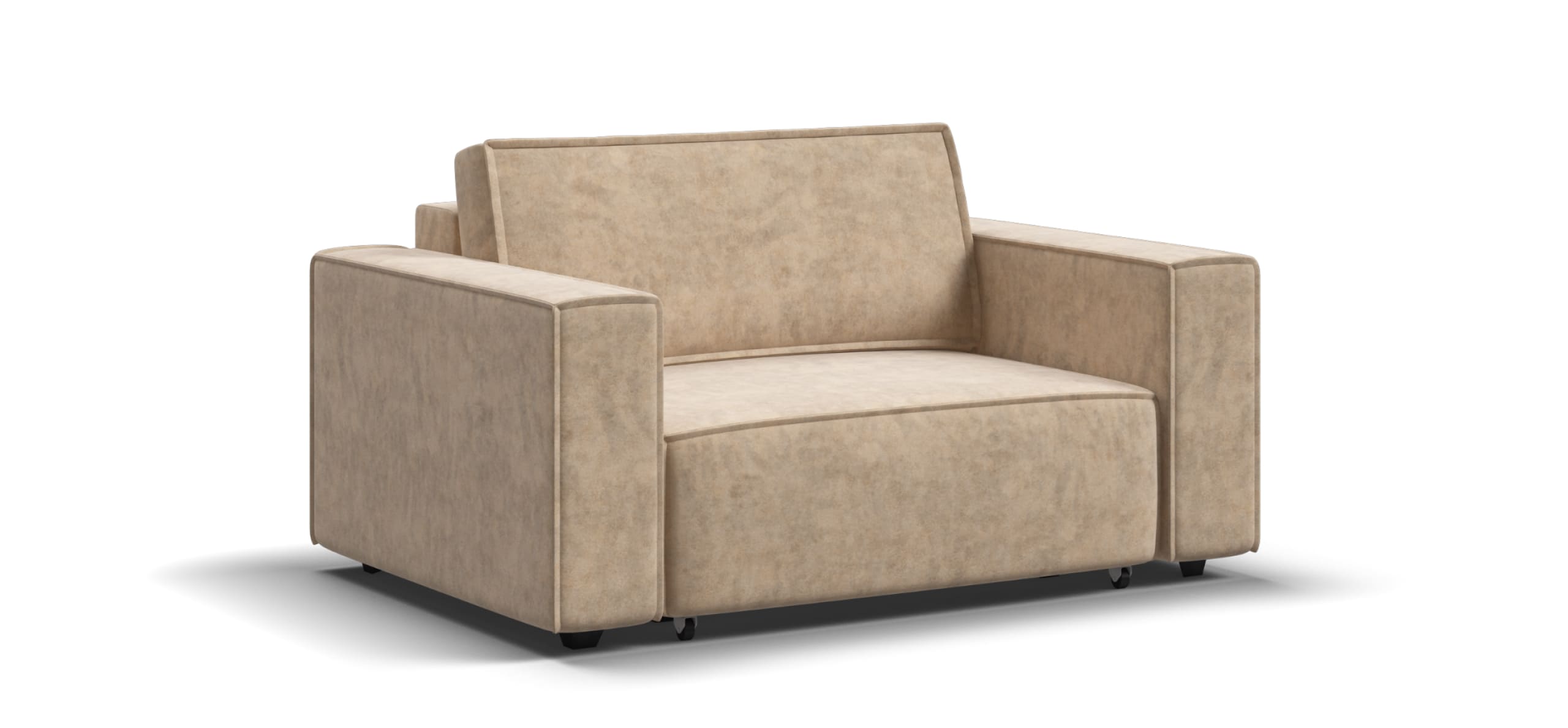 Кресло Босс Софт Модуль велюр Роял шампань