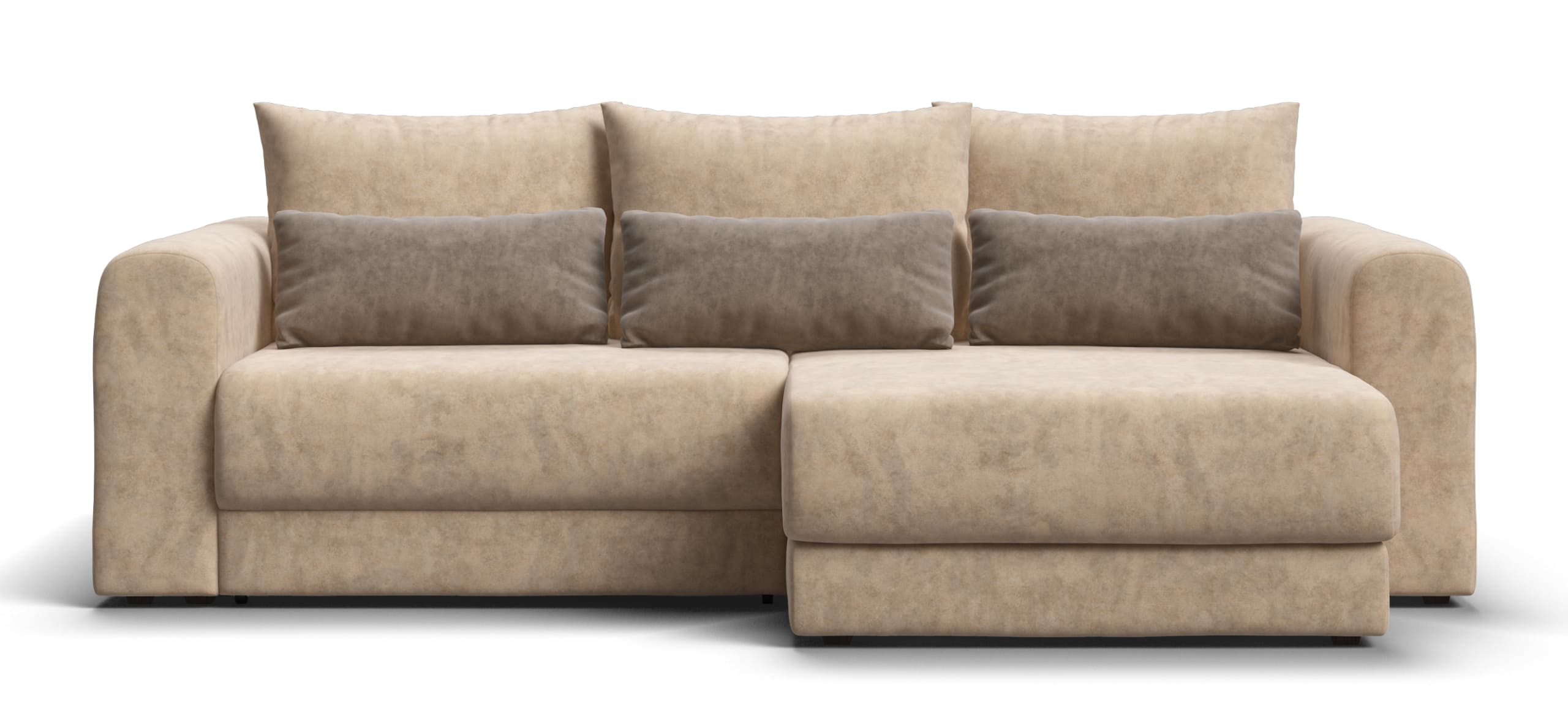 Модульный угловой диван Ричмонд Модуль велюр Роял шампань